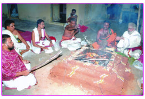 Mulugu Siddhanti Performing Homam